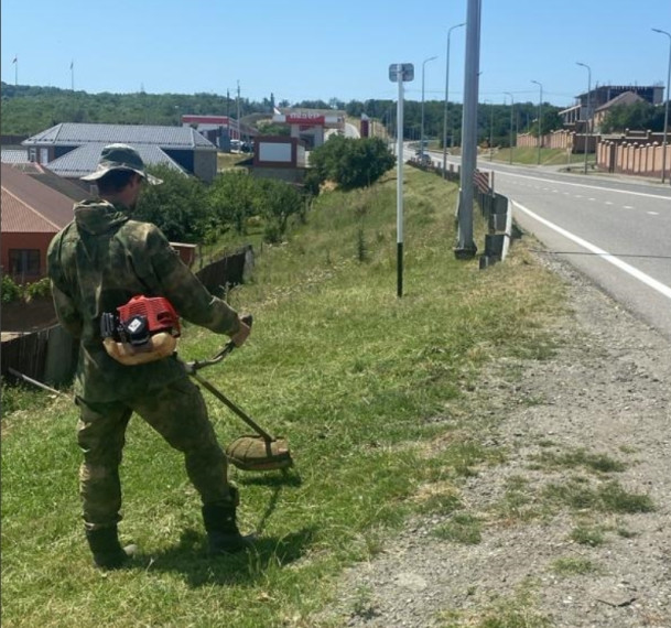 Общегородская акция по благоустройству в городе Ойсхара.